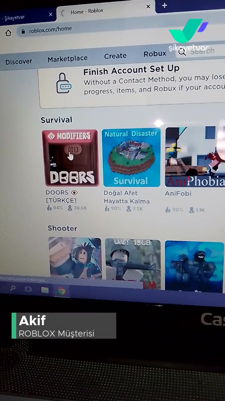 Roblox Oyun Açmak İçin Yardım! videonun kapak resmi