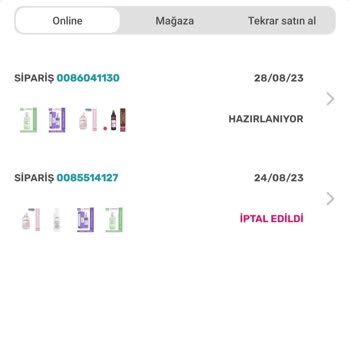 Watsons Siparişleri Onaysız İptal Ediyor