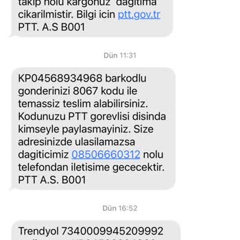 PTT Kargo Adrese Teslim Etmiyor