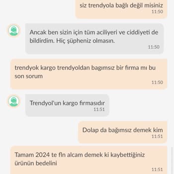 Trendyol Dolap Gönderimi Kaybetti