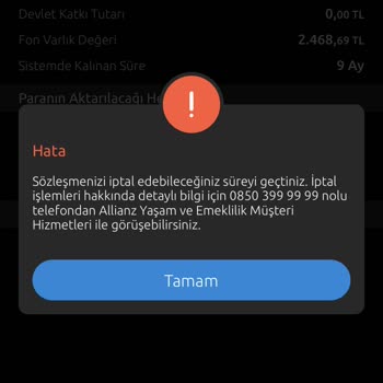 Yapı Kredi Bankası Otomatik BES Kapatma