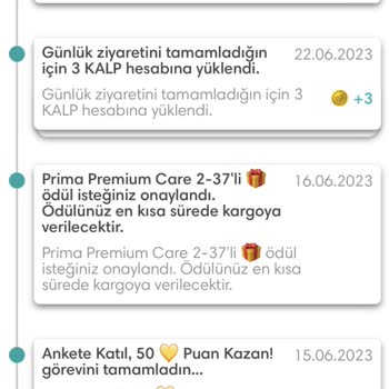 Prima Kulübü Hediye Bez