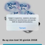 Türk Telekom Hattıma Tanımlı Olan Paketmatik Kullanılamıyor.