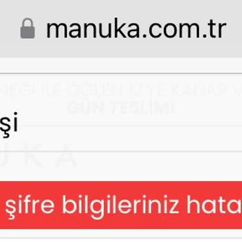 Manuka'ya Giriş Yapamıyorum
