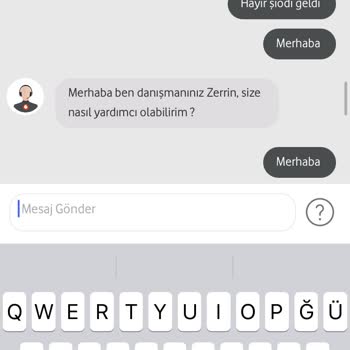 Vodafone Faturalı Hat Tarife Hk. Bilgi Eksikliği