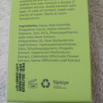 S'he Vec. SHE Vec Küf, Koku Ve Renk Değişimi