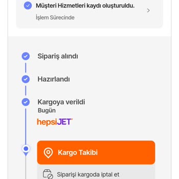 Hepsiburada Kargoya Verilmeyen Ürünü Kargoda Gibi Gösteriyor
