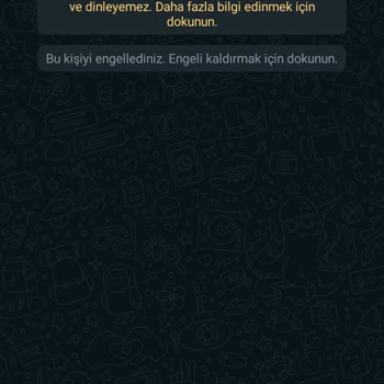 WhatsApp Bilinmeyen Numaradan WhatsApp Mesajı