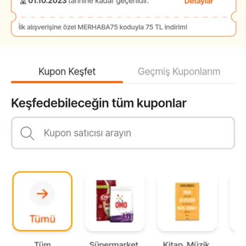 Hepsiburada 150 TL'ye 75 TL İndirim Kuponu