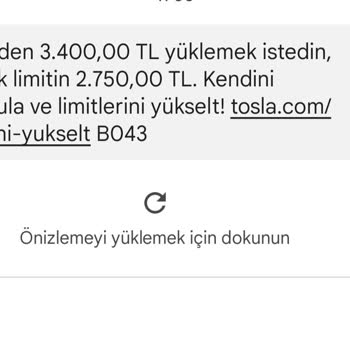 Tosla Karta Yüklediğim Parayı ATM (Yapı Kredi) Yuttu