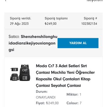 Fruugo Siparişimi İptal Etmiyor