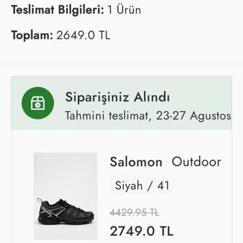 Boyner İnternet Alışverişinden Gelmeyen Siparişim