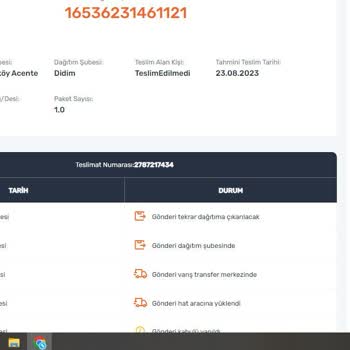 Sürat Kargo'nun Teslimat Yapmaması, Müşteriyle İletişime Geçmemesi