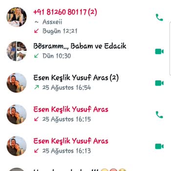 WhatsApp Yurt Dışı Araması