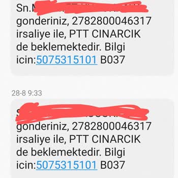 Sam TV Ağrı Kesici Krem Aksay Kargo Şikayeti