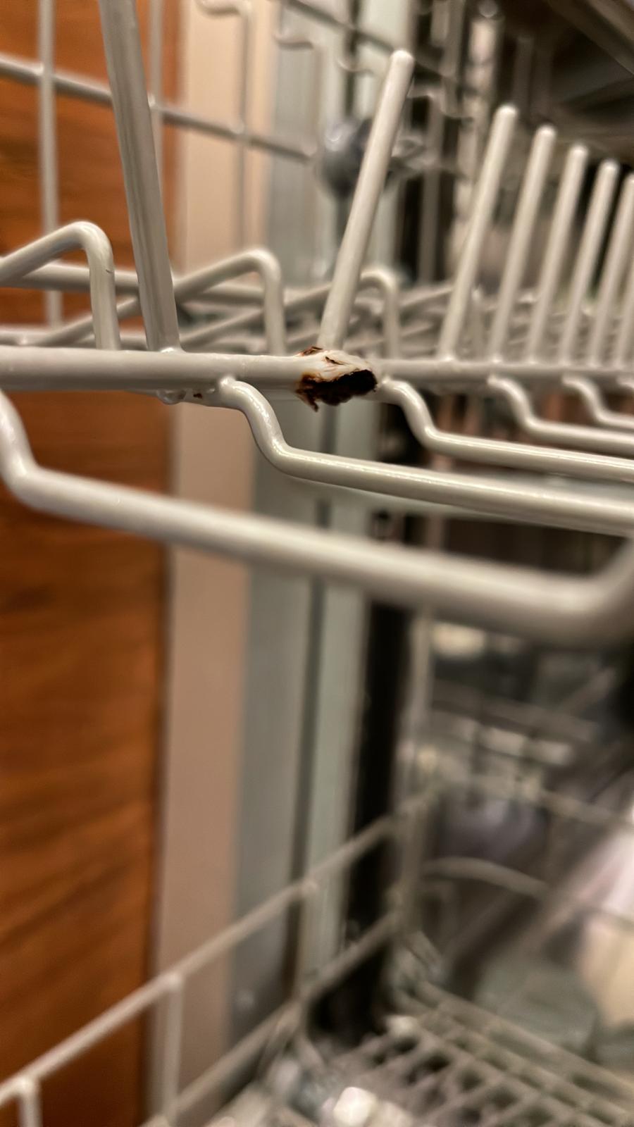 Corrosion of Metal in Franke Dishwasher Baskets Xolvie