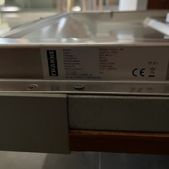 Corrosion of Metal in Franke Dishwasher Baskets