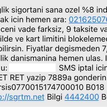 Sigortam.net (Vade Farksız Poliçe Tutarsızlığı)