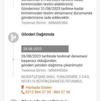 MNG Kargo Ürünlerin Teslim Edilmemesi