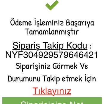 My Melis Butik Siparişim Ortada Yok