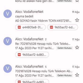Vodafone Net Vodafone Cayma Bedelimi Ödemedi