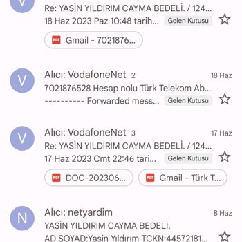 Vodafone Net Vodafone Cayma Bedelimi Ödemedi