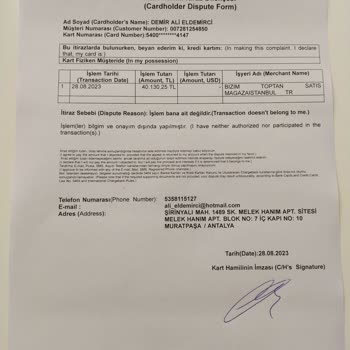 VakıfBank Mağdurum Ve Param Geri İade Yatmadı. Banka Yardımcı Olmuyor