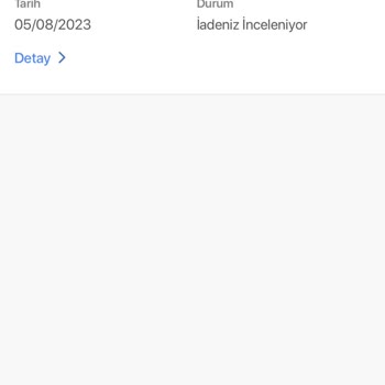 Giz Home İade Edilen Ürün Para İadesi