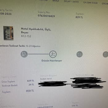 Vivense'den Geciken Teslimat