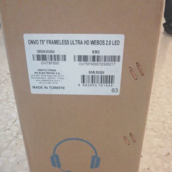 Vatan Bilgisayar Arızalı Kırık Ekran Çıkan Onvo Televizyon