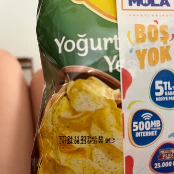Lays Paket İçi Yanık Cips