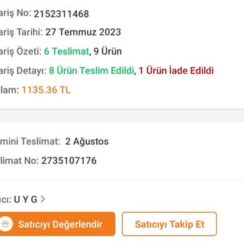 Trendyol Ayakkabımı Vermiyorlar İade Etsinler Lütfen