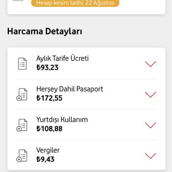 Vodafone İstenmeyen Tarife Paketleri
