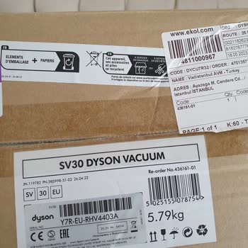 Dyson Yanlış Ürün Sattı