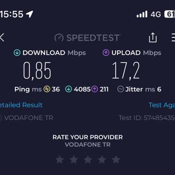 Vodafone Kötü Çekim Gücü.