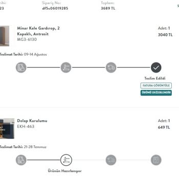 Vivense Kurulum Hizmetini Sağlamadı