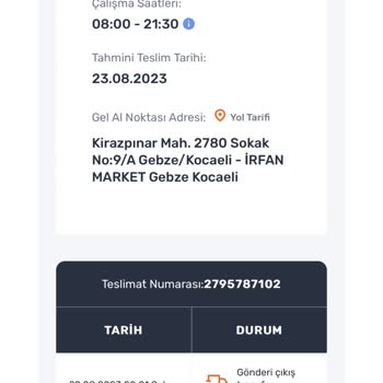 Sipariş Teslimatı Yapmayan Aras Kargo