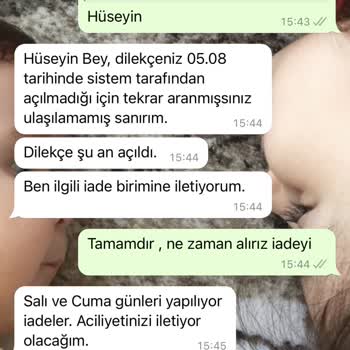 Vaillant 3 Kere İletişime Geçmeme Rağmen İadem Hala Yapılmadı