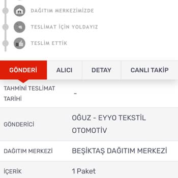 Eyyo 20 Gündür Gönderilemeyen Kargo