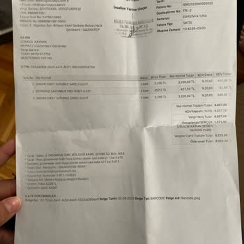Uğurlu Çeyiz Ürün Arıza Bildirimi
