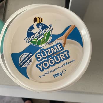 Tarım Kredi Kooperatif Market Tarım Kredi Süzme Yoğurdun Garip Tadı