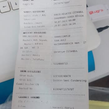 Üçay Mühendislik Ana Kart Yandı Ve Kombi Bacası Problemi