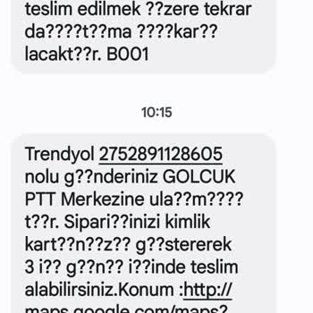 PTT Kargo Gölcük Şubesinden Şikayetçiyim