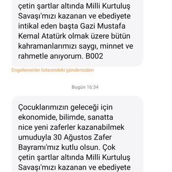 Antalya Muratpaşa Belediyesi İzinsiz Mesaj Alımı