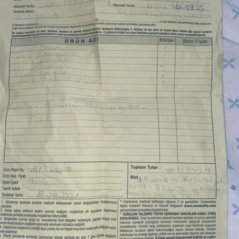 Modalife Hatalı Ürün Değişimi Yapılmadı