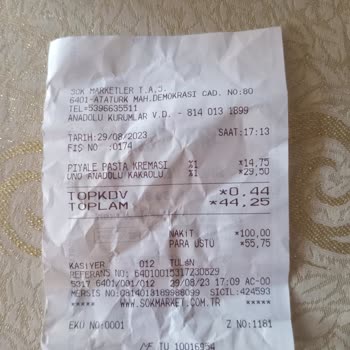 Uno Ekmek Şok'tan Aldığım Pasta Küflü Çıktı