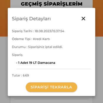 Saka Su Ücret İadesi Yapmıyor