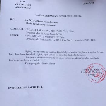 VakıfBank Tarafından Hesabıma Bloke Koyuldu