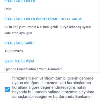 Migros Ücret İadesi Sorunu