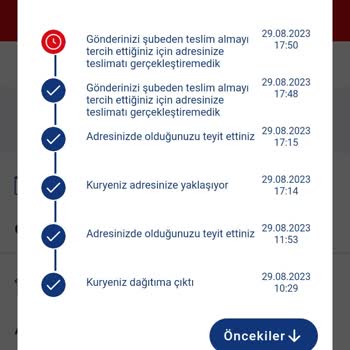 Aras Kargo Evde Yokmuşuz İddialarına Göre